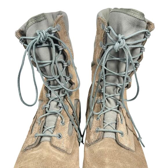 Belleville | Men | AFTW Sage Tan Gore-Tex Vibram Suede Combat Boots | 12.5 R - Picture 7 of 16